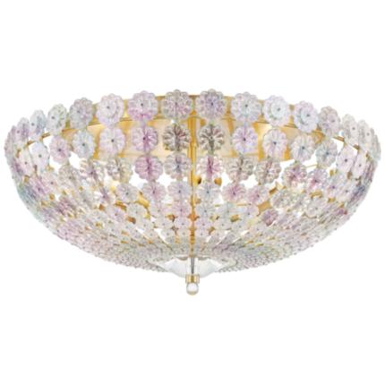 Hudson Valley Lighting Floral Park Brass - Antique Brass Collection