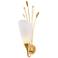 Hudson Valley Lighting Forest Glen Wall Sconce Vintage Gold Leaf