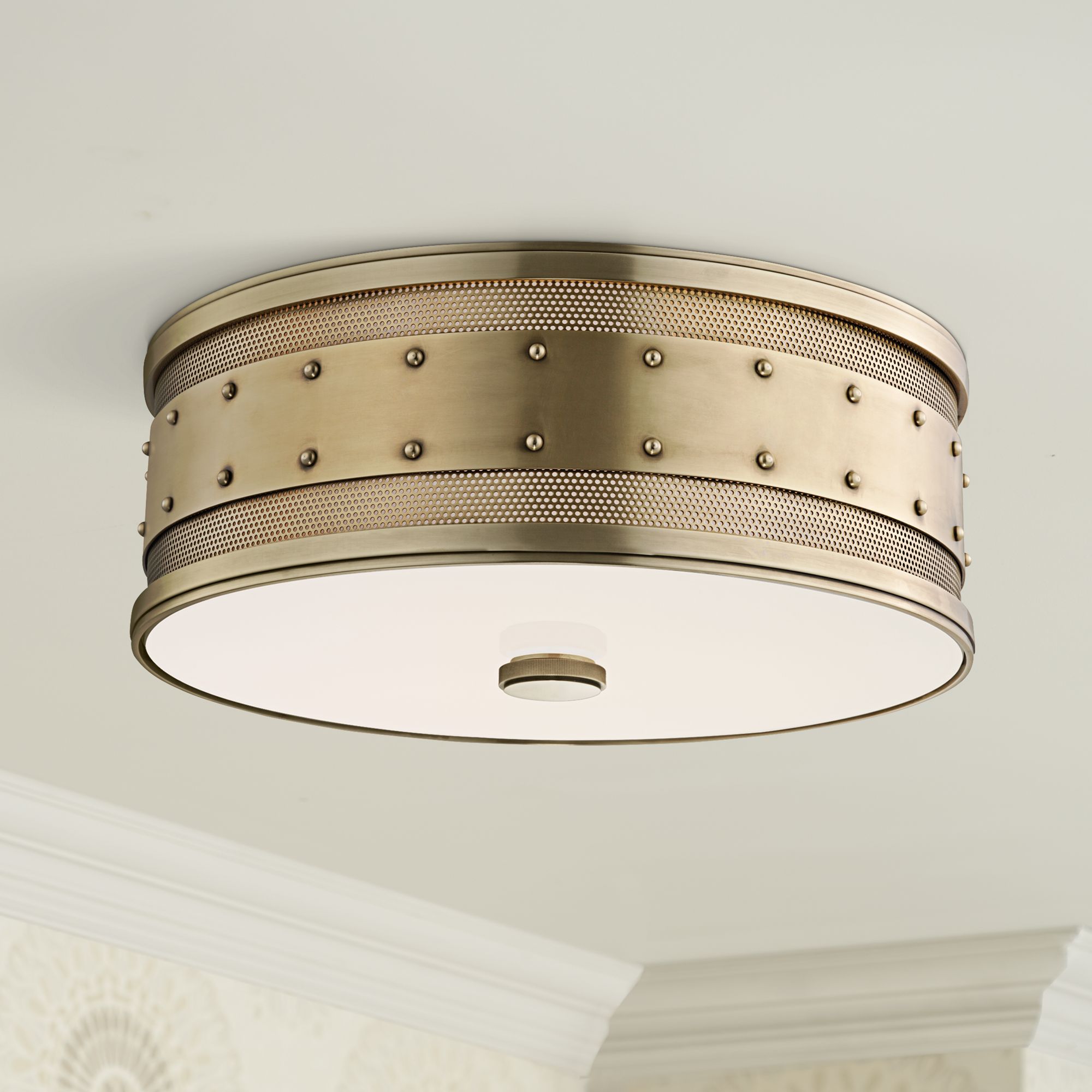 Hudson Valley Lighting Gaines Brass - Antique Brass Collection