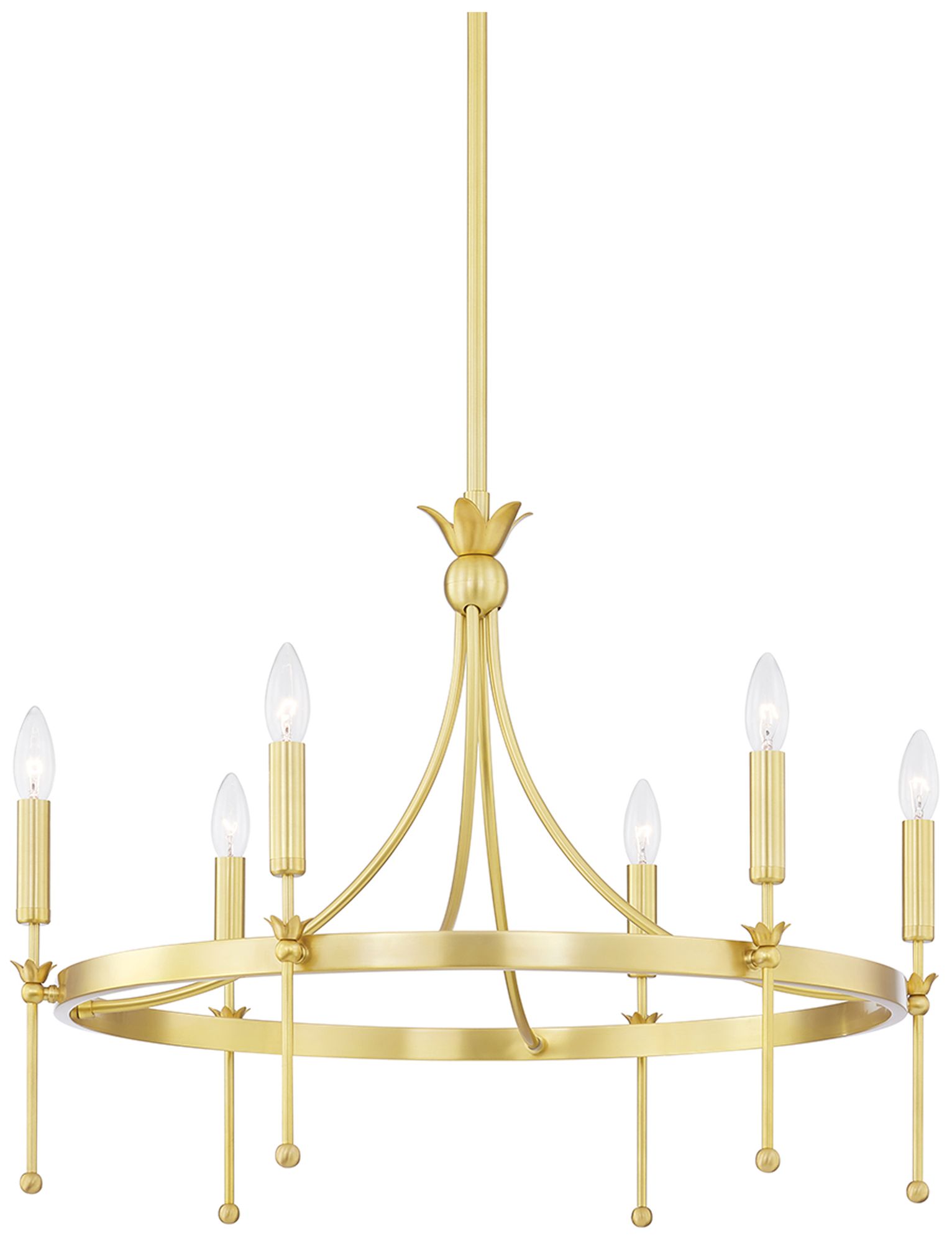 Hudson Valley Lighting Gates Brass - Antique Brass Collection