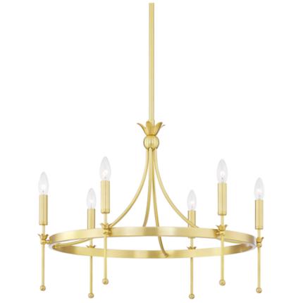 Hudson Valley Lighting Gates Brass - Antique Brass Collection