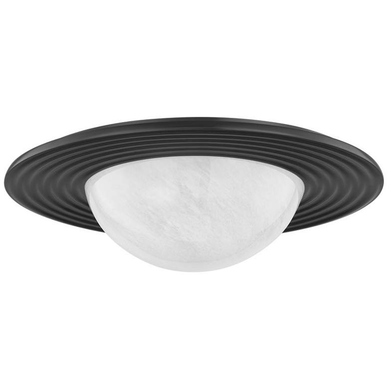 Image 1 Hudson Valley Lighting Geraldton 15.75 in. Distressed Bronze Flush Mount