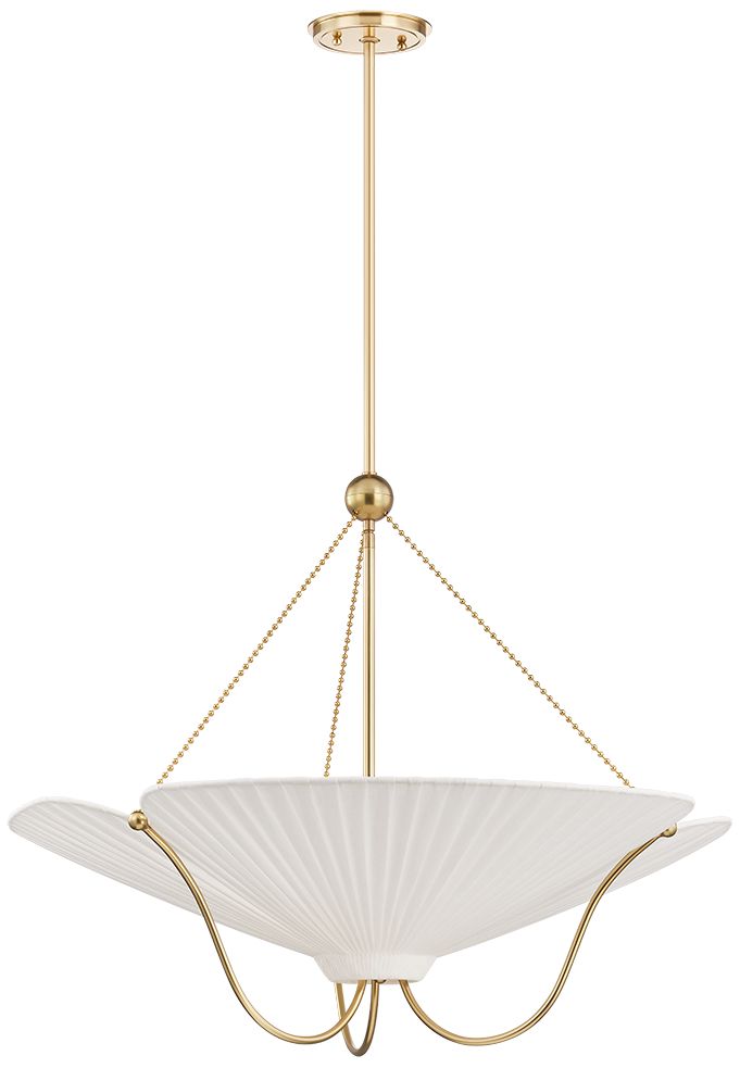 Hudson Valley Lighting Gerhard Pendant Aged Brass