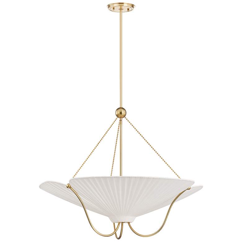 Image 2 Hudson Valley Lighting Gerhard Pendant Aged Brass