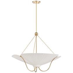 Hudson Valley Lighting Gerhard Pendant Aged Brass
