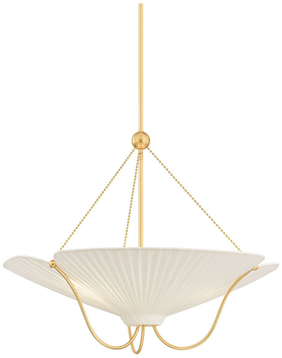 Image 3 Hudson Valley Lighting Gerhard Pendant Aged Brass more views
