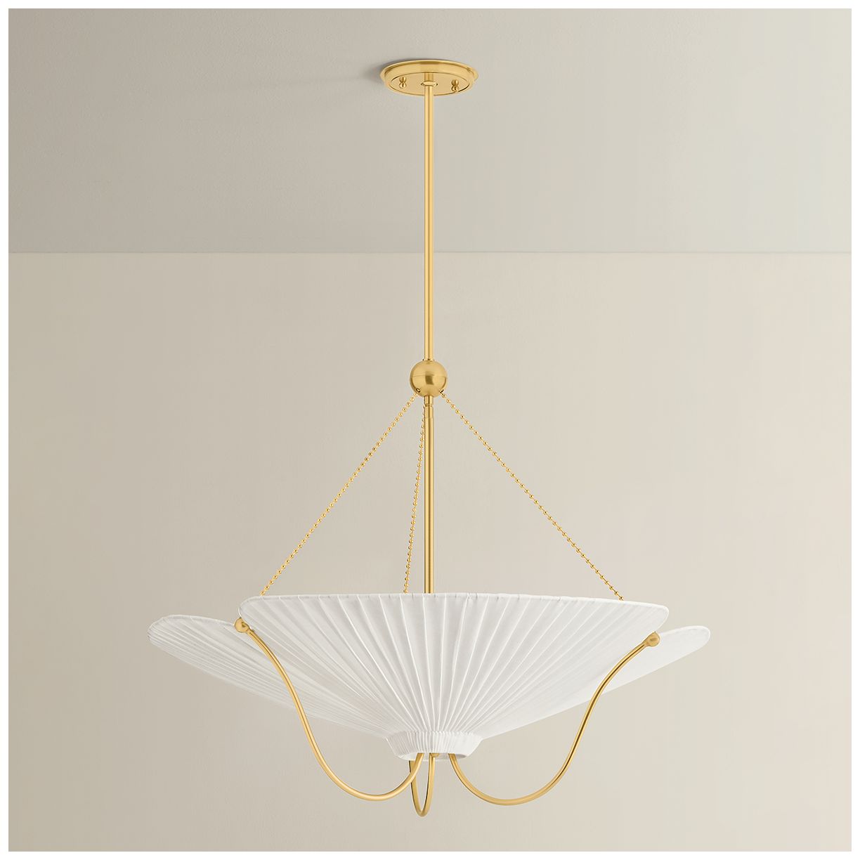 Image 6 Hudson Valley Lighting Gerhard Pendant Aged Brass more views