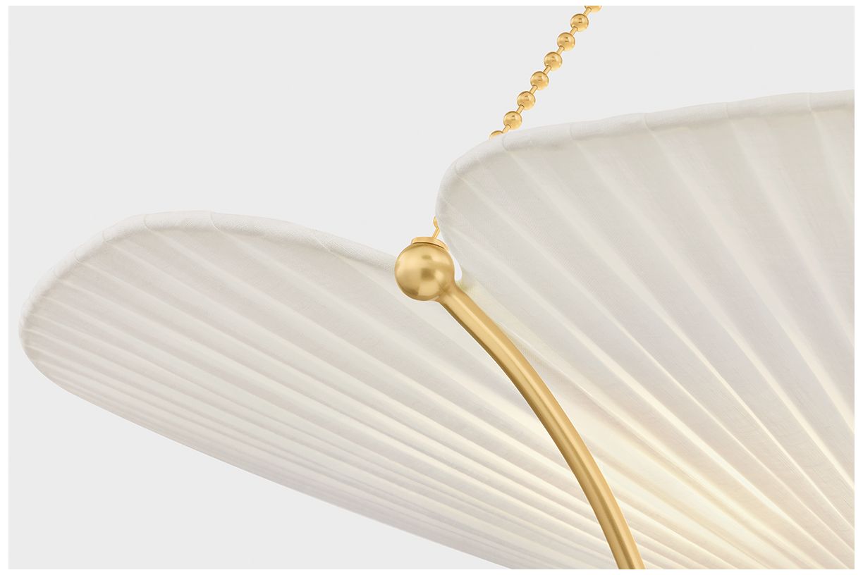 Hudson Valley Lighting Gerhard Pendant Aged Brass