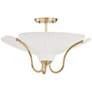 2_Hudson Valley Lighting Gerhard Semi Flush Aged Brass