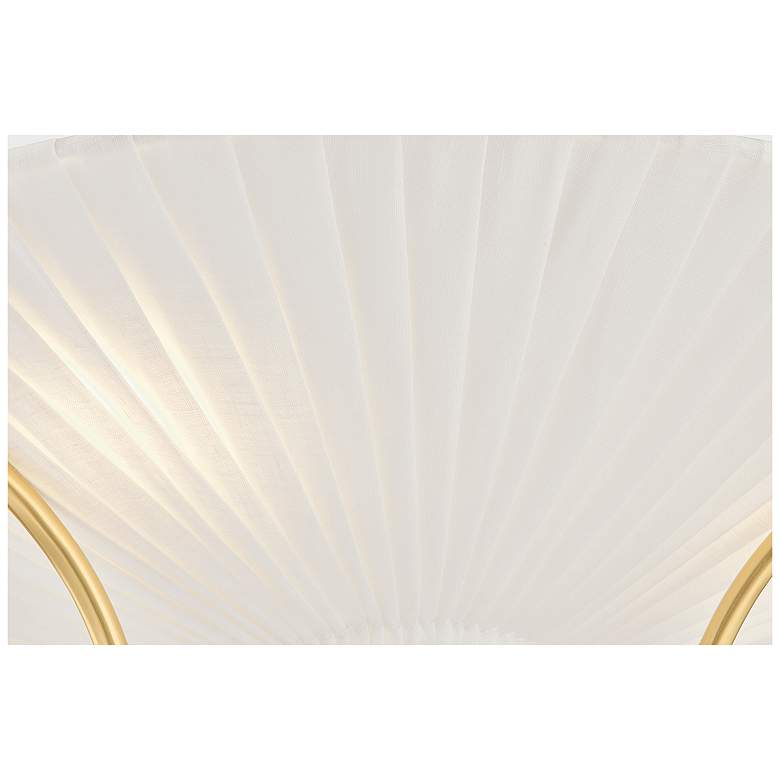 Image 5 Hudson Valley Lighting Gerhard Semi Flush Aged Brass more views