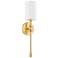 Hudson Valley Lighting Guilford 4.75 in. Aged Brass Wall Sconce