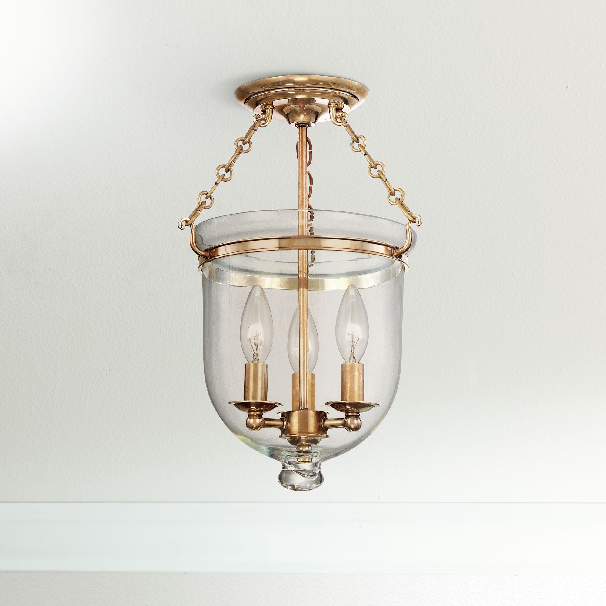 Hudson Valley Lighting Hampton Brass - Antique Brass Collection