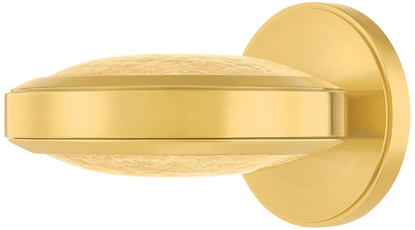 Image 2 Hudson Valley Lighting Harris Wall Sconce Aged Brass