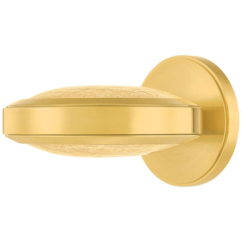 Image 2 Hudson Valley Lighting Harris Wall Sconce Aged Brass