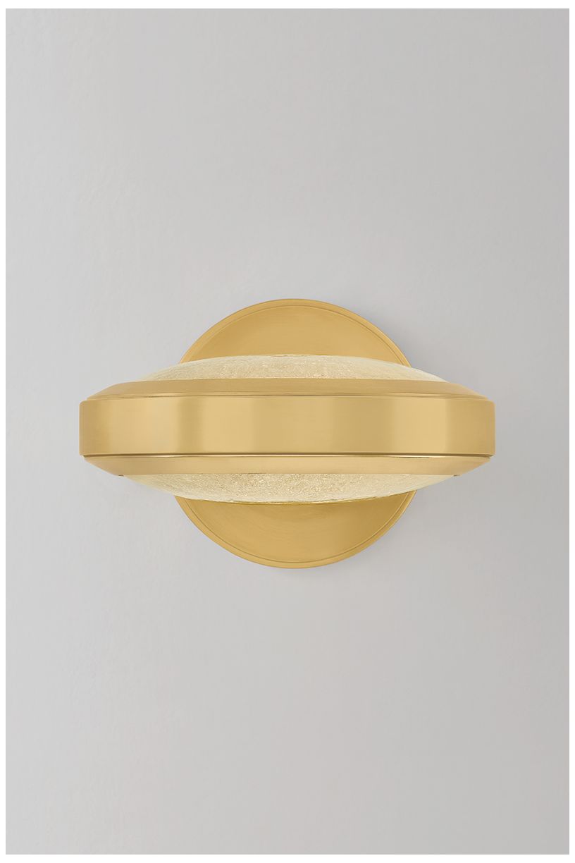 Image 4 Hudson Valley Lighting Harris Wall Sconce Aged Brass more views