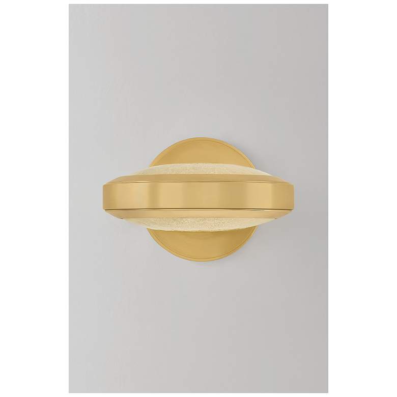 Image 4 Hudson Valley Lighting Harris Wall Sconce Aged Brass more views