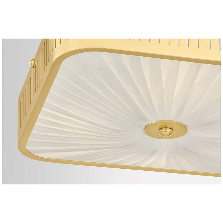 Image 7 Hudson Valley Lighting Henri Semi Flush Aged Brass more views