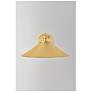 6_Hudson Valley Lighting Lithgow Wall Sconce Aged Brass more views