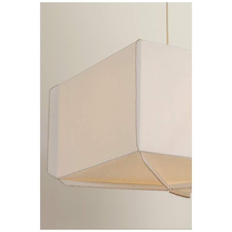 Image 3 Hudson Valley Lighting Louise Pendant Patina Gold Leaf more views