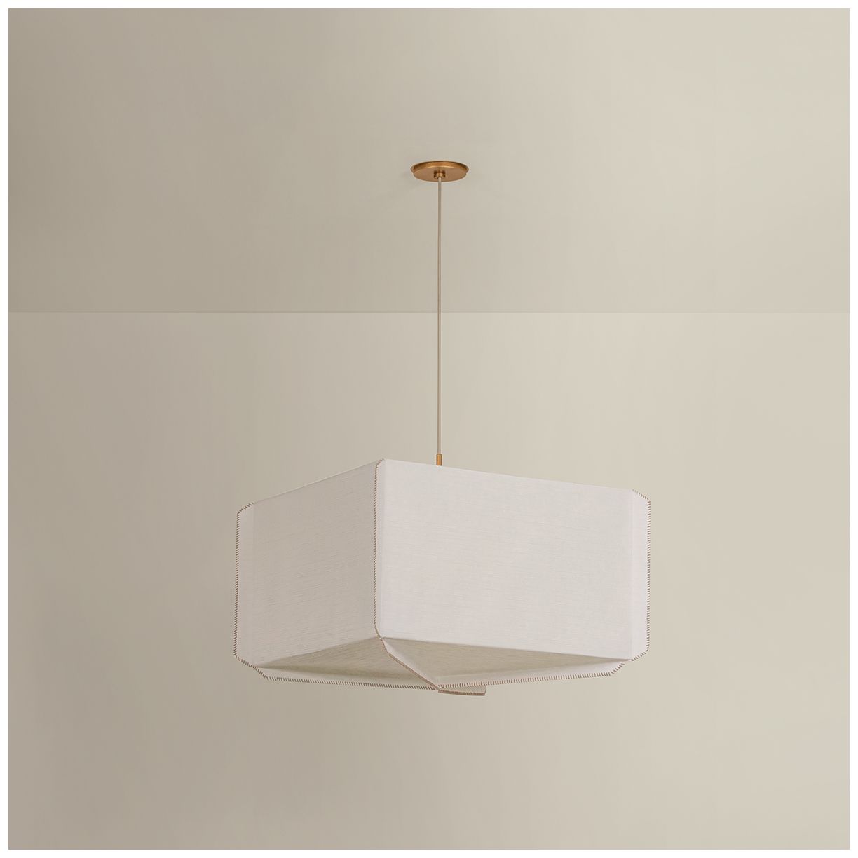 Image 6 Hudson Valley Lighting Louise Pendant Patina Gold Leaf more views