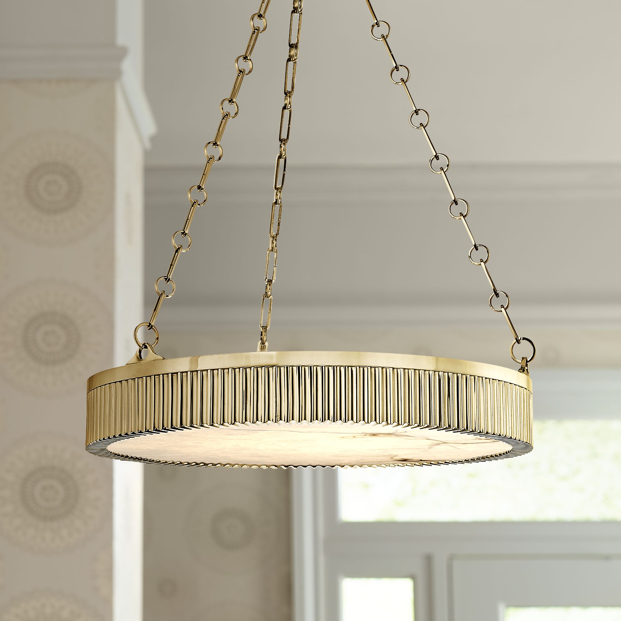 Hudson Valley Lighting Lynden Brass - Antique Brass Collection