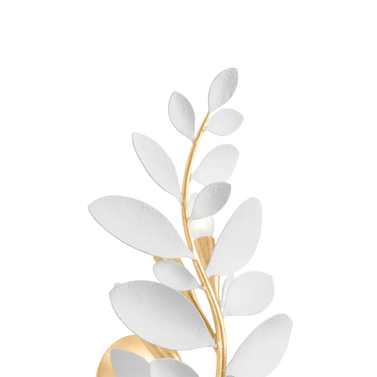 Image 3 Hudson Valley Lighting Marabec 10.75 in. Vintage Gold Leaf Wall Sconce more views