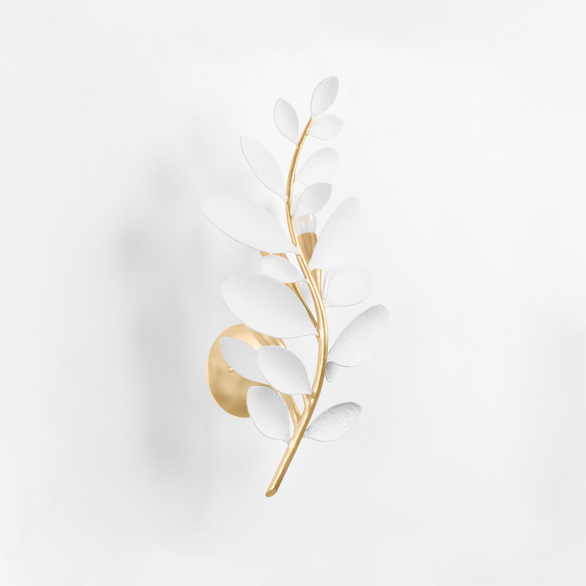 Image 4 Hudson Valley Lighting Marabec 10.75 in. Vintage Gold Leaf Wall Sconce more views