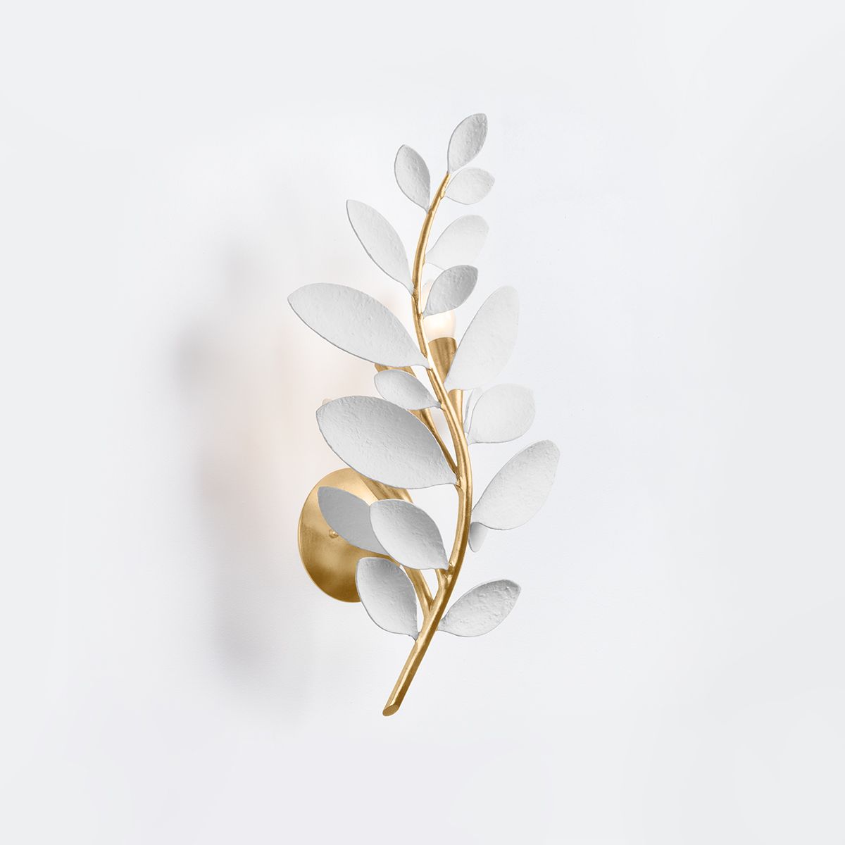 Image 5 Hudson Valley Lighting Marabec 10.75 in. Vintage Gold Leaf Wall Sconce more views
