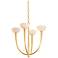 Hudson Valley Lighting Maywood Chandelier Vintage Gold Leaf