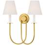 Hudson Valley Lighting Midtown Wall Sconce Aged Brass