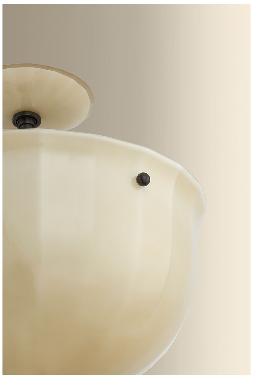 Image 6 Hudson Valley Lighting Nevins Semi Flush more views