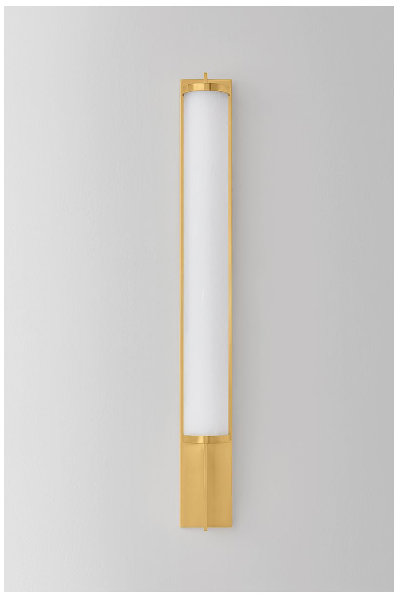 Image 4 Hudson Valley Lighting Northfield Wall Sconce Aged Brass more views