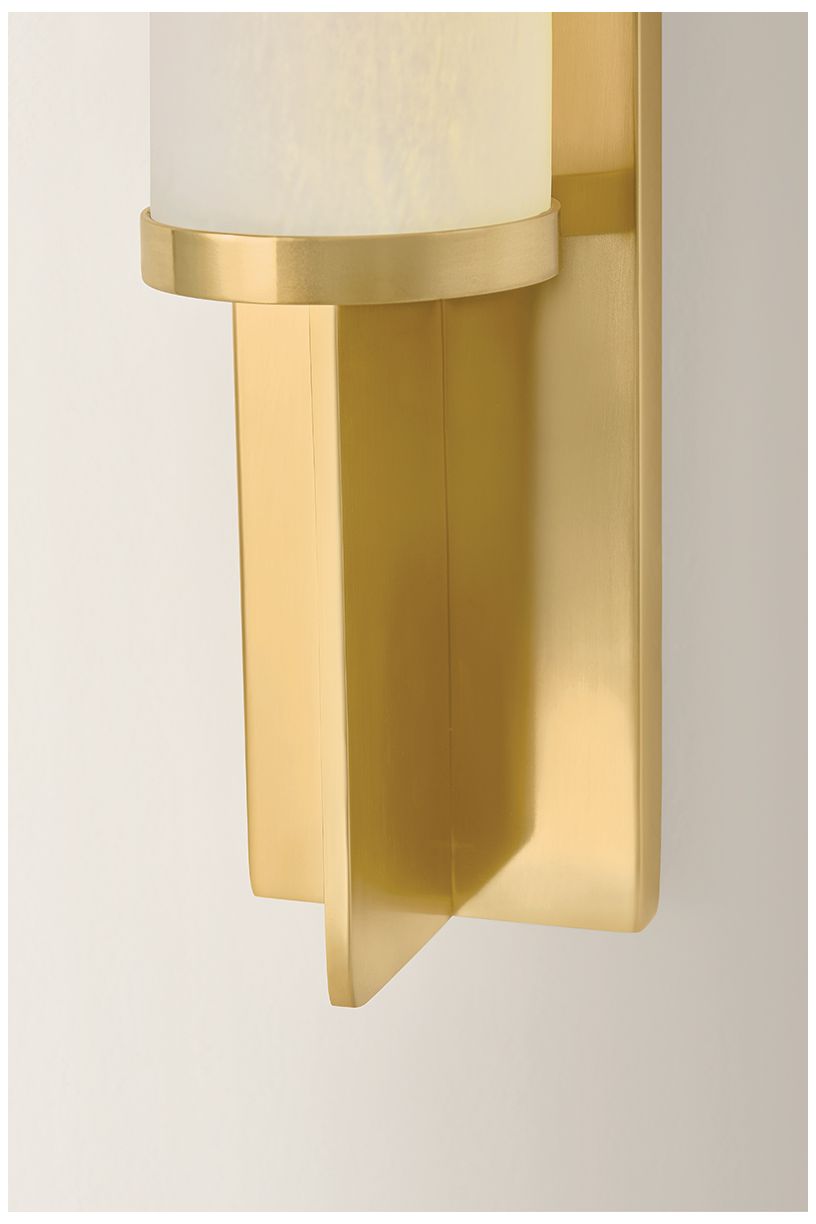 Image 5 Hudson Valley Lighting Northfield Wall Sconce Aged Brass more views