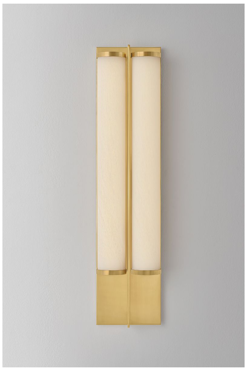 Image 3 Hudson Valley Lighting Northfield Wall Sconce Aged Brass more views