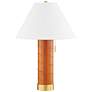 Hudson Valley Lighting Norwalk 19.25 in. Aged Brass Table Lamp