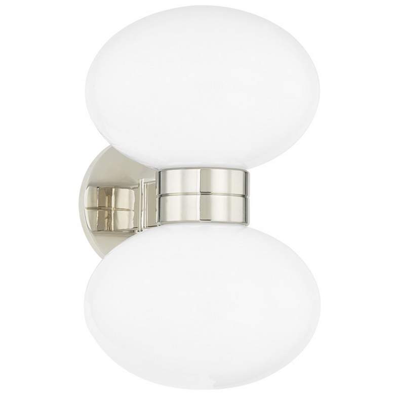 Image 1 Hudson Valley Lighting Otsego 7.5 in. Polished Nickel Wall Sconce