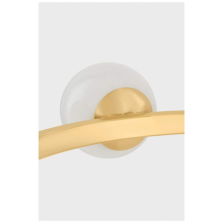 Image 5 Hudson Valley Lighting Pacama Chandelier Aged Brass more views