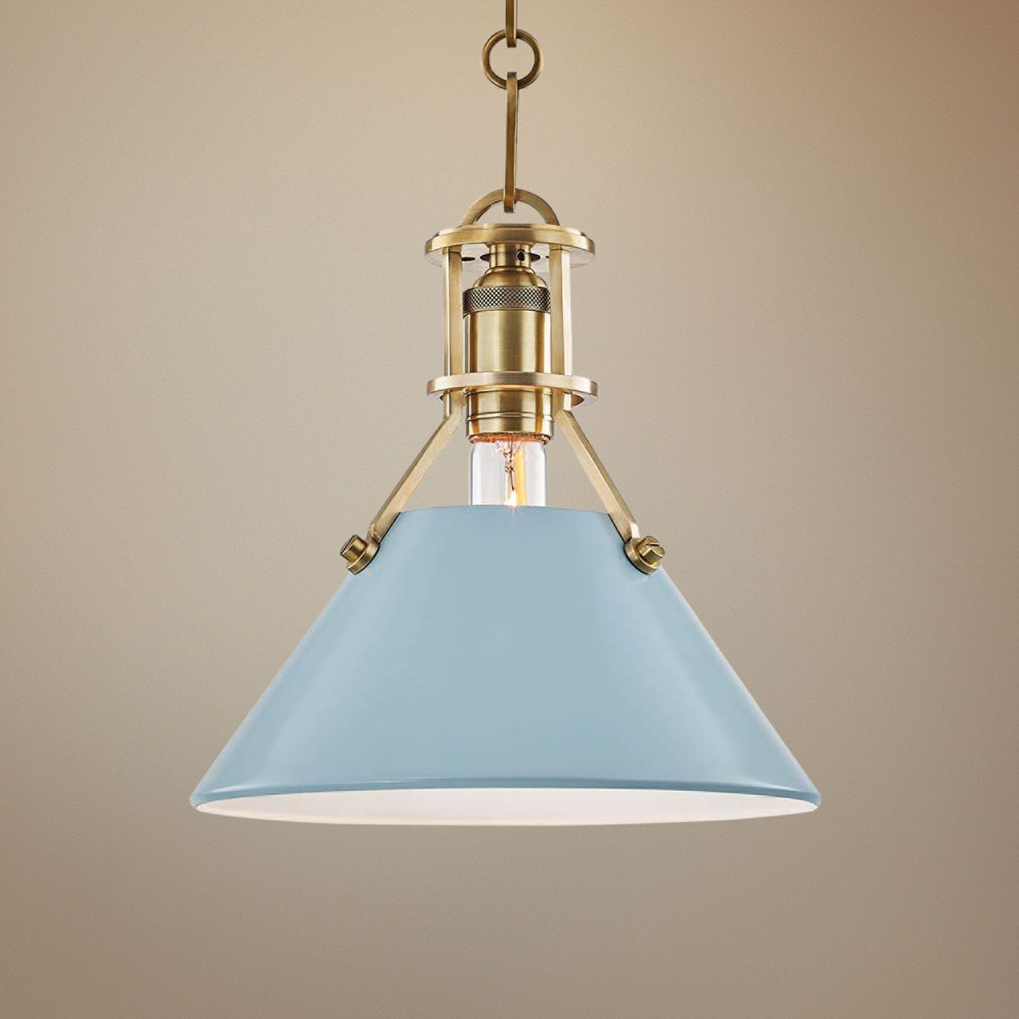 Hudson Valley Lighting Painted No. 2 Brass - Antique Brass Collection