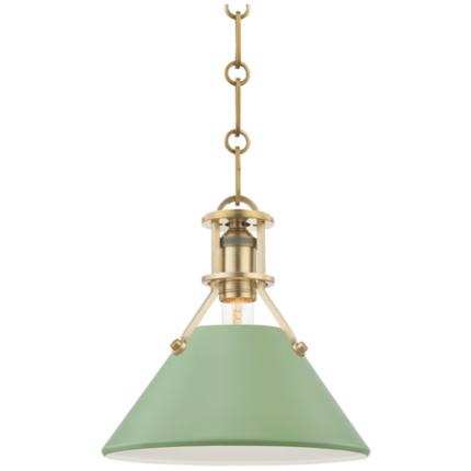 Hudson Valley Lighting Painted No. 2 Gold Collection