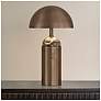 Hudson Valley Lighting Parkston Rechargeable Table Lamp Historic Bronze