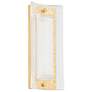 Hudson Valley Lighting Philmont 6.75 in. Aged Brass Wall Sconce