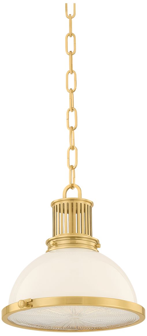 Hudson Valley Lighting Pinesbridge Pendant Aged Brass