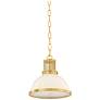 2_Hudson Valley Lighting Pinesbridge Pendant Aged Brass