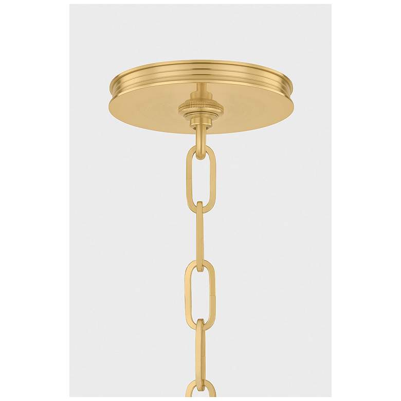 Image 3 Hudson Valley Lighting Pinesbridge Pendant Aged Brass more views