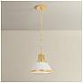 6_Hudson Valley Lighting Pinesbridge Pendant Aged Brass more views