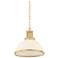 Hudson Valley Lighting Pinesbridge Pendant Aged Brass