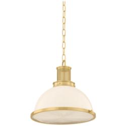 Hudson Valley Lighting Pinesbridge Pendant Aged Brass