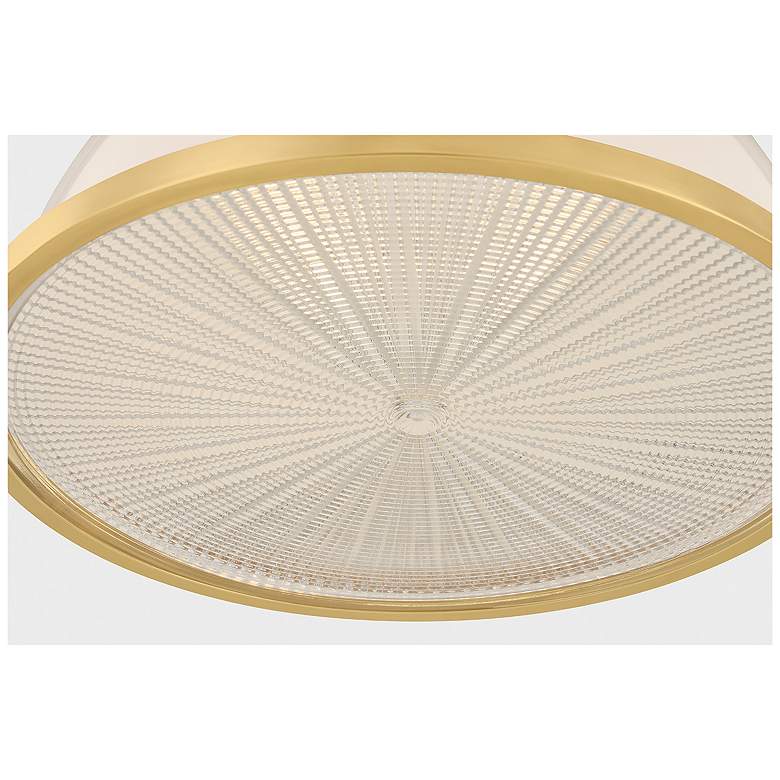 Image 7 Hudson Valley Lighting Pinesbridge Pendant Aged Brass more views