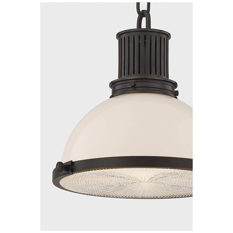 Image 3 Hudson Valley Lighting Pinesbridge Pendant Distressed Bronze more views