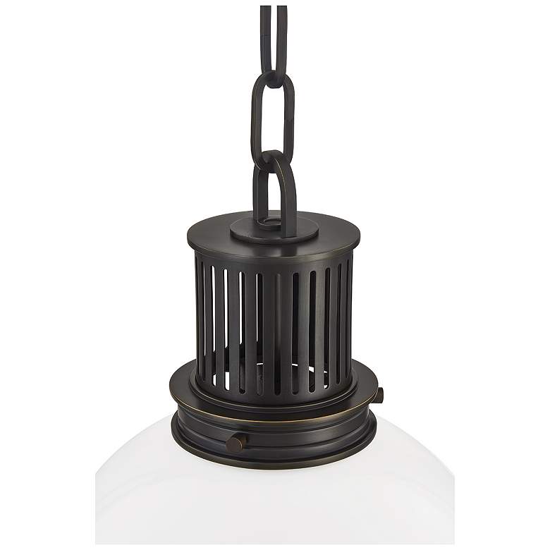 Image 5 Hudson Valley Lighting Pinesbridge Pendant Distressed Bronze more views